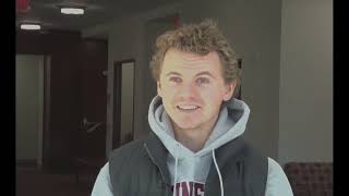 Springfield College Ski and Snowboard Club Team Member Hunter Bernard