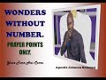 Wonders Without Numbers Prayer Points -  Apostle Johnson Suleman