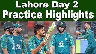 Highlights | Pak team practice highlights at Gaddafi Stadium Lahore | Pak vs Nz T20 Series