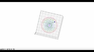 Spherical pendulum animation using python
