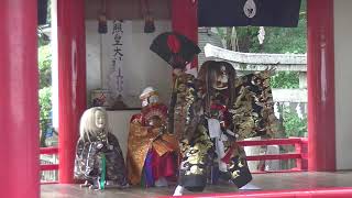 大分っ子神楽in春日神社　七瀬子供神楽『大蛇退治』その１