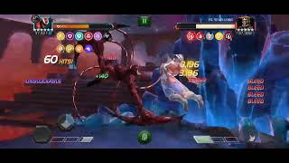 R5 6* Carnage takes down LoL Star lord in 60 seconds.(Full synergys, boosts, suicides).