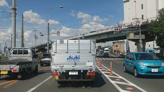 『大阪・一般道130』大阪府の道路状況 いつも安全運転を心掛けよう❗️(寝屋川市 NeyagawaCity 枚方市 Hirakata City)