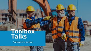 Toolbox Talks - Create \u0026 Track All Safety Talks | BIS Software in Action