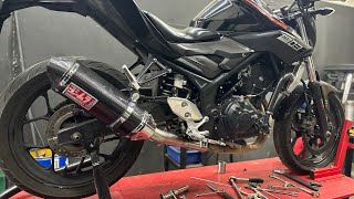 ESTA YAMAHA MT 03 MEJORÓ UN 1000%