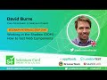 Working in the Shadow (DOM) - How to test Web Components by David Burns #SeConf 2022