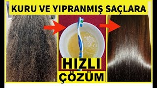 ONARICI SAÇ MASKESİ - KURU Ve YIPRANMIŞ SAÇLARA HIZLI ÇÖZÜM - SAÇ BAKIMI