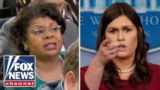 Sanders fires back at April Ryan's 'ridiculous question'