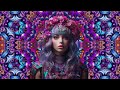 mesmerizing ai hippie kaleidoscope journey with soothing music