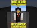 cameraman skibidi toilet ngejambret kake #skibiditoilet #minecraft #shorts