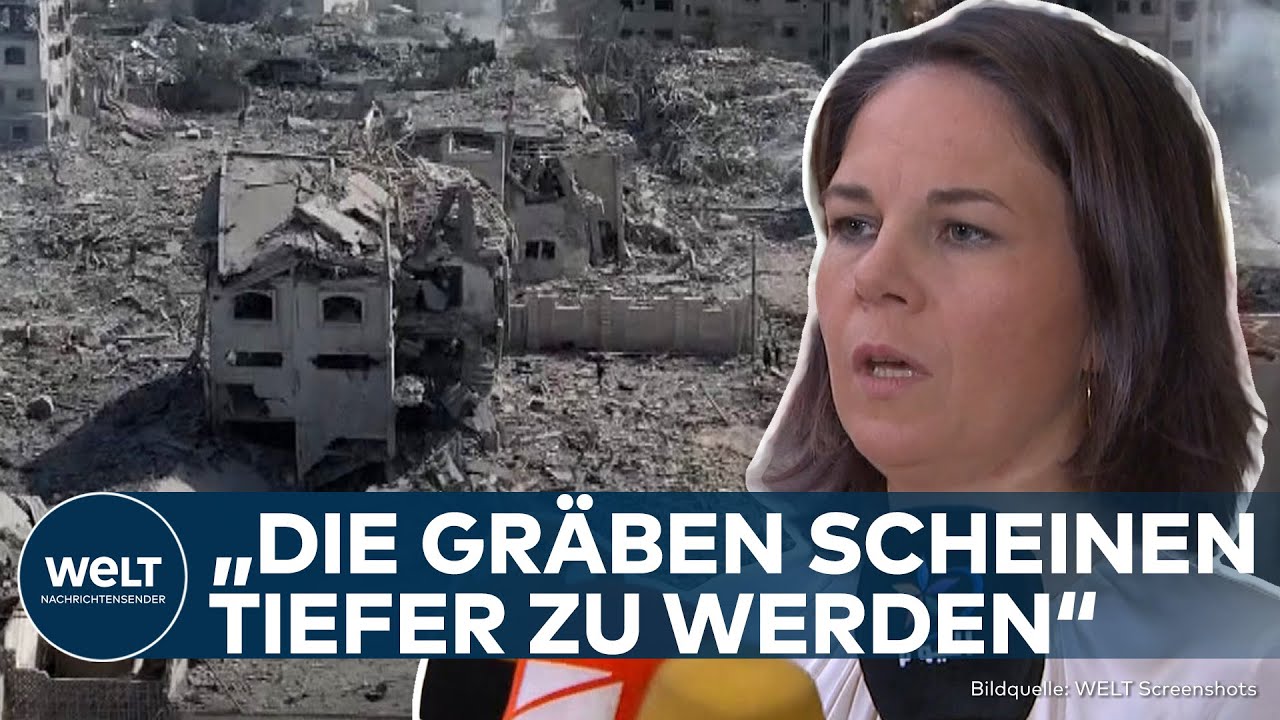 KRIEG In NAHOST: "Zum Zerreißen!" – Annalena Baerbock äußert Sich ...