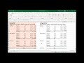 subtotals in excel