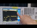 【有料動画】スペアナ基本操作３選「スペアナマスター講座」 n9020a keysight technologies スペクトラムアナライザ　キーサイト製 spectrum analyzer