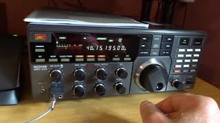 JRC NRD-525: mein neuer Kurzwellenempfänger...my new shortwave receiver