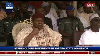 Stakeholders Meeting With Taraba State Governor Pt.3 |Live Event|