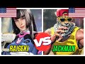 Tekken 8 ▰ Raigeki (#3 LILI) Vs TheJACKMAN (#2 KING) ▰ INSANE Matches!