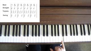 Music Theory Tutorial - Swing Rhythm in detail