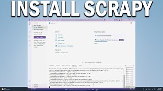How To install Scrapy in VS Code for Web Scraping & Data Extraction