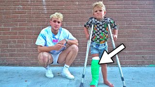 Tydus BROKE HIS LEG!! (hospital)