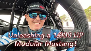 REVan Evan Races A 1,000 HP 8,000 RPM 5.4L Modular Mustang In Competition!