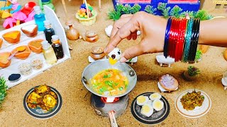 Miniature kitchen Eggs Masala || Egg Recipe || Indian Special Egg Curry! Yummy Mini Kitchen