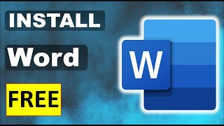 How to Download & Install Microsoft Word | Office For Free on (pc / laptop)