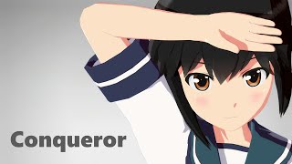 【MMD 艦これ 8K】吹雪でConqueror