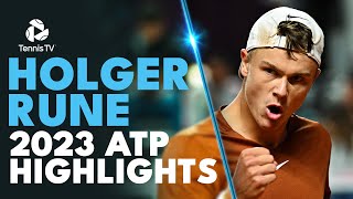 HOLGER RUNE: 2023 ATP Highlight Reel
