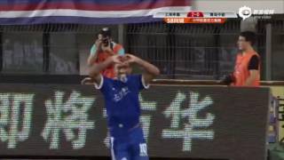 Biro Biro Goals 2016.07.24 R.19 China League Shanghai Shenxin 5:0 Qingdao Johoon