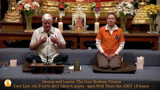 The Four Brahma Viharas - Meditation | Dennis \u0026 Louisa | 24 March 2021