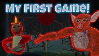 I PLAYED MY FIRST GORILLA TAG FAN GAME!