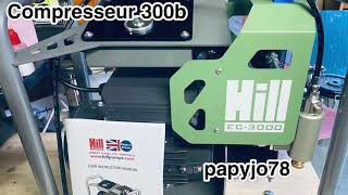 Hill Venturi EC3000 Compresseur 300b