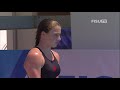 mia vallée s 1 metre springboard competition highlights from 2019 universiade