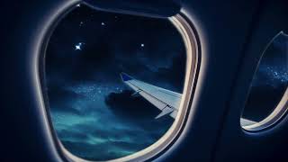 Relaxing Jet Plane Flight | Deep Sleep | Soothing Airplane Sound | 10 Hours Brown Noise Sleep Aid