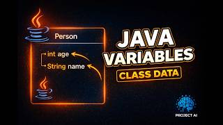 Java Member Variables Explained 🔥 | Class Variables Made Easy