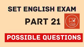 Set English Possible Questions Part 21