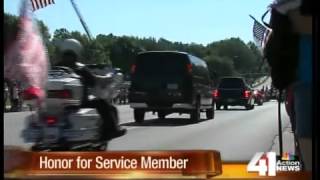 'Community 4 Cale' welcomes soldier home