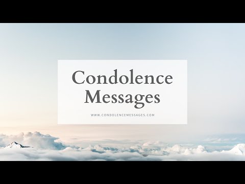 How do you use heartfelt condolences in a sentence?