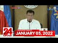 24 Oras Express: January 5, 2022 [HD]