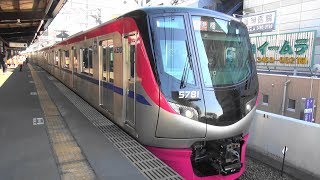 京王の新型車両5000系5731F 準特急橋本行き 笹塚駅