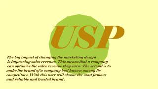 UNIT SELLING POINT AND EMOTIONAL SELLING POINT(USP AND ESP)-Creative Advertising