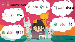 เรียนภาษาจีนอย่างมีความสุข-快乐学中文 2 [บทที่ 4]