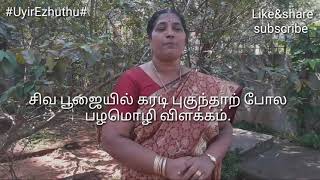 சிவபூஜையில் கரடி புகுந்தாற் போல பழமொழி விளக்கம்|sivapoojayil karadi pukontharpola pazhamozhi .