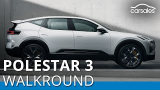 Polestar 3 electric SUV reveal | 380kW flagship SUV gets 610km range when it lands in early 2024