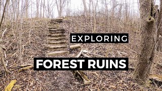 #105. Exploring the Forest for HISTORIC RUINS | Found SEVERAL AMAZING Features.