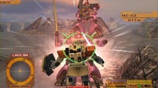 PS2機動戦士ガンダム戦記【VS 黒い三連星】