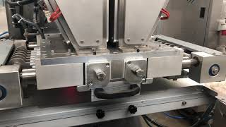 MMEL100 moulding \u0026 enrobing line PRODUCT 7 Test run 1