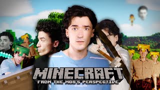 Minecraft From The Mobs Perspective | A Minecraft Movie