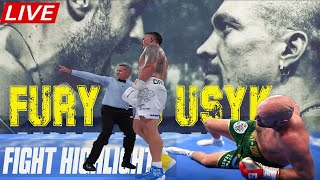 Tyson Fury vs Oleksandr Usyk | Knockouts | Full Fight Highlights | Best Punches