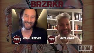 BRZRKR by Keanu Reeves, Matt Kindt, \u0026 Ron Garney by BOOM! St 1